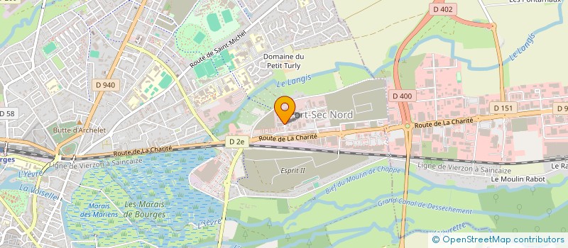 localisation de l'entreprise REGLISSE  BOURGES