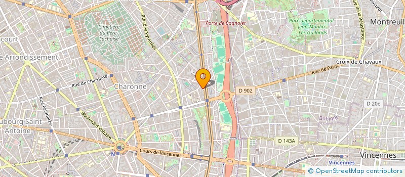 localisation de l'entreprise REGLISSES & MORE  PARIS