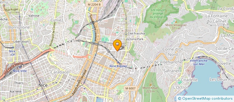 localisation de l'entreprise REGLO  NICE