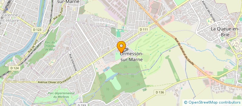 localisation de l'entreprise REGNAULT  ORMESSON-SUR-MARNE