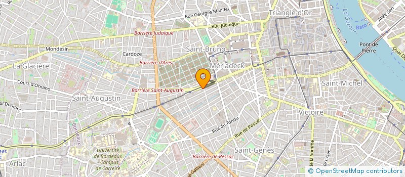 localisation de l'entreprise REGNAULT IMMO BORDEAUX  BORDEAUX