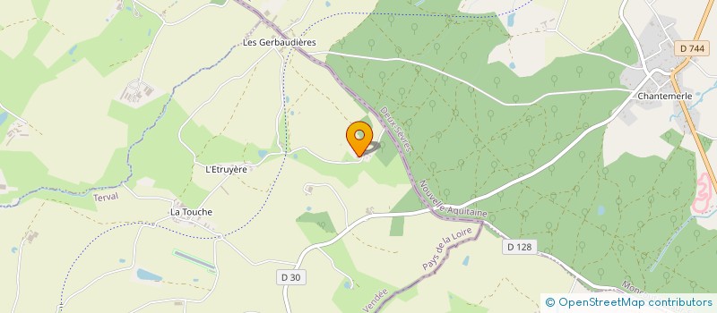 localisation de l'entreprise REGNER PAYSAGE  SAINT-MAURICE-DES-NOUES