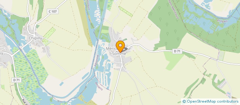 localisation de l'entreprise REGNIER  ETINEHEM-MERICOURT