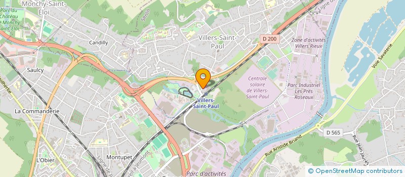 localisation de l'entreprise REGNIER ET MAST  VILLERS-SAINT-PAUL