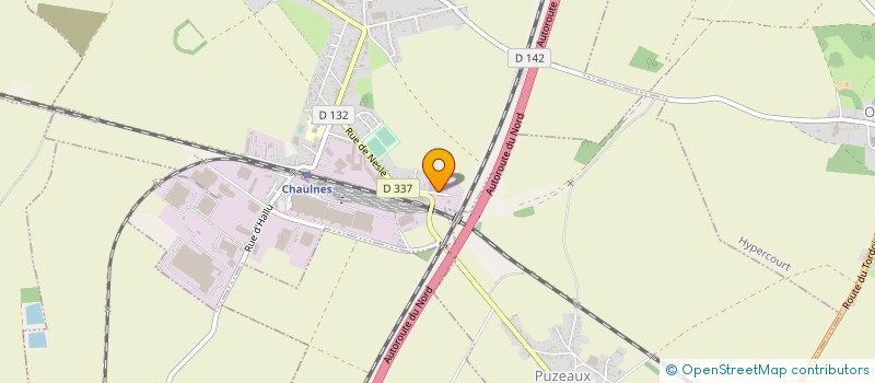 localisation de l'entreprise REGNIER INDUSTRIES à CHAULNES