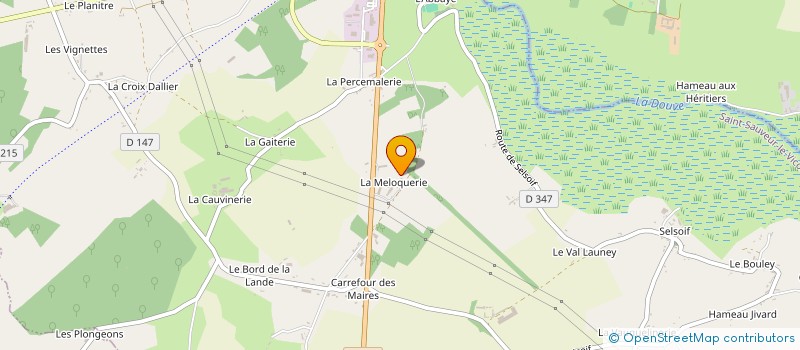 localisation de l'entreprise REGNIER LENGRONNE à SAINT-SAUVEUR-LE-VICOMTE