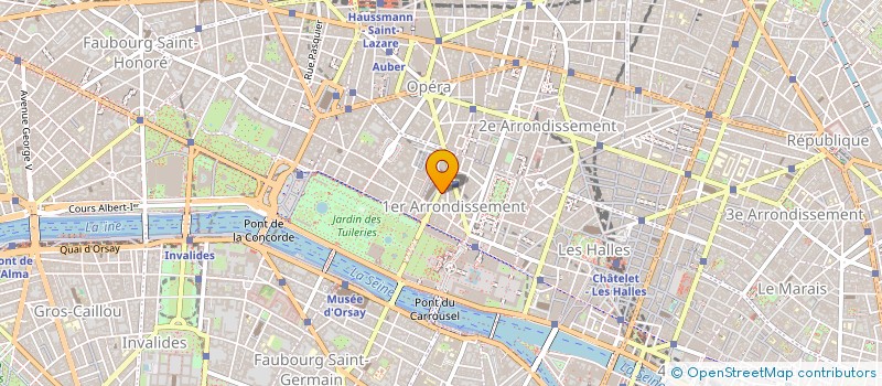 localisation de l'entreprise REGNIER NOTAIRES  PARIS