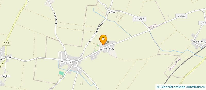 localisation de l'entreprise REGNIER SOLUTIONS TECHNIQUES INDUSTRIELLES à MAGNY