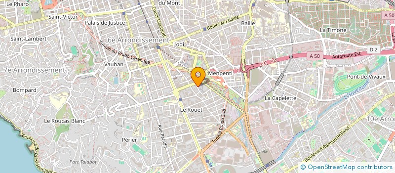 localisation de l'entreprise REGNYVAL 1 à MARSEILLE