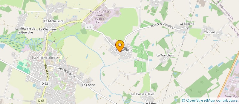 localisation de l'entreprise REGO  PONT-SAINT-MARTIN