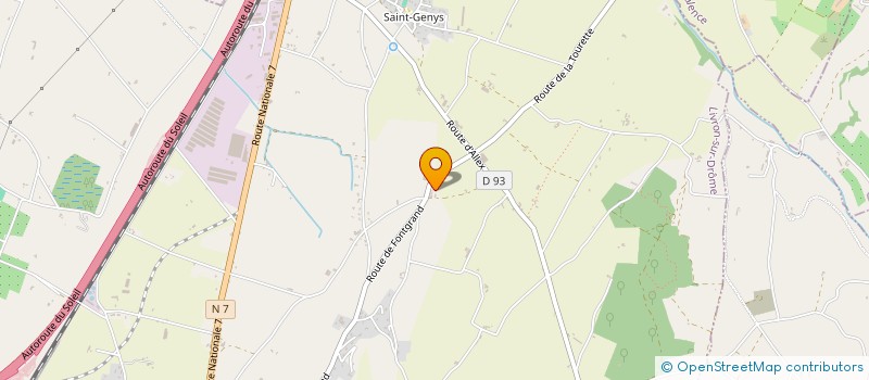 localisation de l'entreprise REGO BATIMENT à LIVRON-SUR-DROME