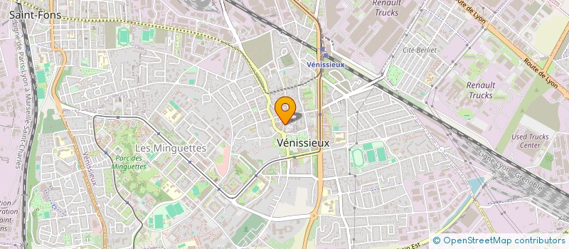 localisation de l'entreprise REGOOD  VENISSIEUX