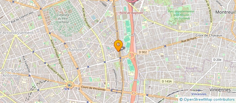 localisation de l'entreprise REGOR INGENIERIE  PARIS