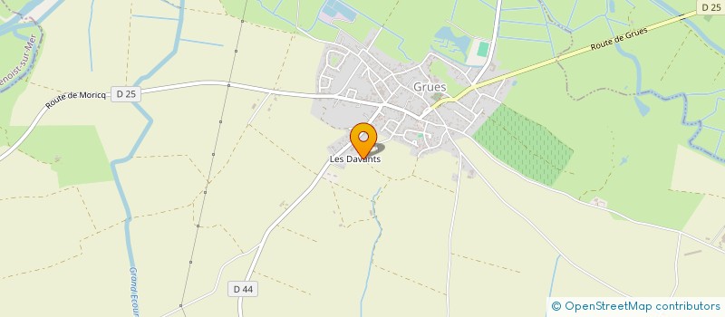 localisation de l'entreprise REGORTAM FINANCES  GRUES