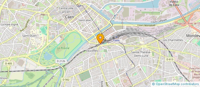 localisation de l'entreprise REGRAGUI ABDELKADER ET RUTA à CAEN