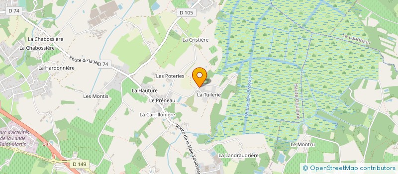 localisation de l'entreprise REGROUPEMENT ANIMATEURS INCENDIE ET PREMIERS SECOURS à BASSE-GOULAINE