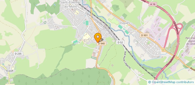 localisation de l'entreprise REGROUPEMENT D INITIATION ASSOCIATIVE POUR DES LOISIRS CULTURELS ET EDUCATIFS  SAINT-ETIENNE-AU-MONT