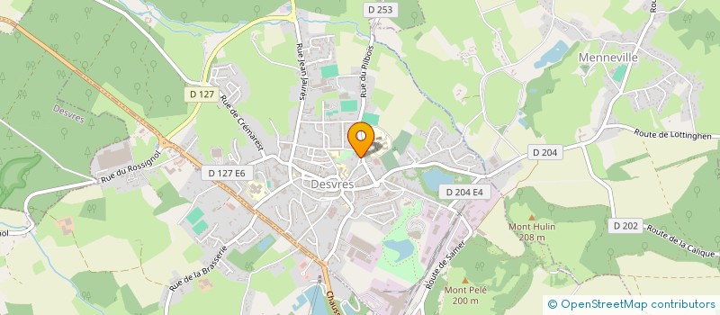 localisation de l'entreprise REGROUPEMENT DES JEUNES DESVROIS à DESVRES
