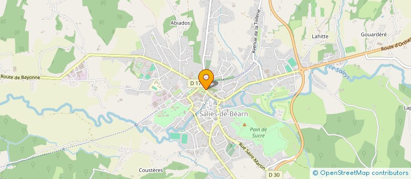 localisation de l'entreprise REGRPT SCOL ESCOS LABASTIDE VILLEFRANCHE à LABASTIDE-VILLEFRANCHE