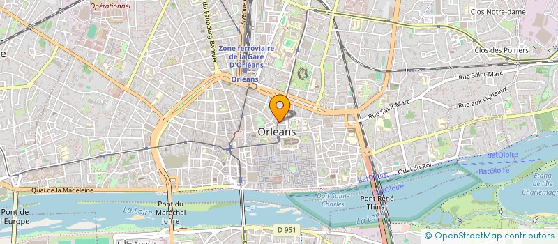 localisation de l'entreprise REGS à ORLEANS