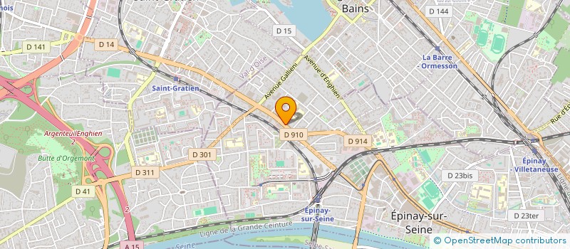 localisation de l'entreprise REGUINA à EPINAY-SUR-SEINE