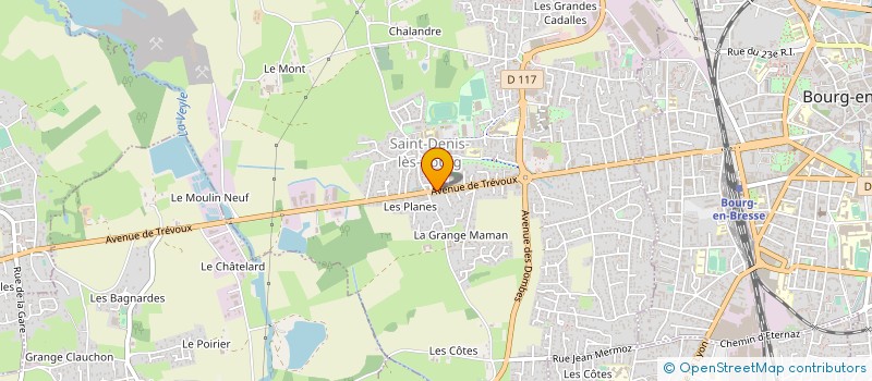 localisation de l'entreprise REGUL'ACTION à SAINT-DENIS-LES-BOURG