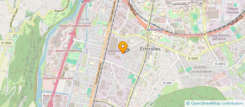 localisation de l'entreprise REGUL'ACTIONS à ECHIROLLES