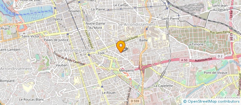 localisation de l'entreprise REGUL - ELEC à MARSEILLE