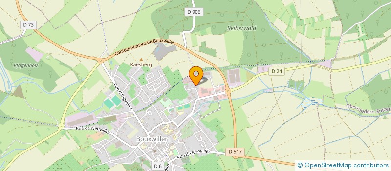 localisation de l'entreprise REGUL SMART SYSTEM  BOUXWILLER