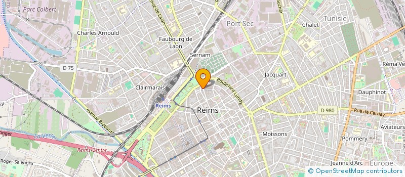 localisation de l'entreprise REGULAR ARCHITECTURE  REIMS