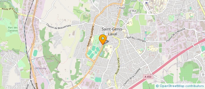 localisation de l'entreprise REGULATION CONSEIL TRIBOLOGIE ELEC  BEAUSEMBLANT