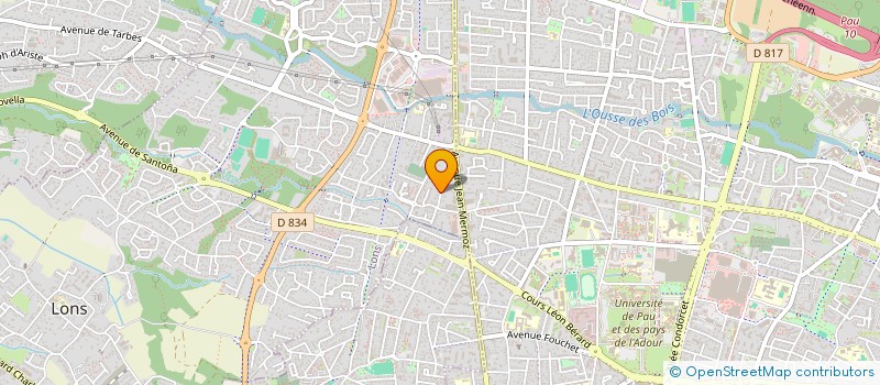 localisation de l'entreprise REGULATION ET EQUILIBRE DU CORPS PAU'TENCIEL à LONS