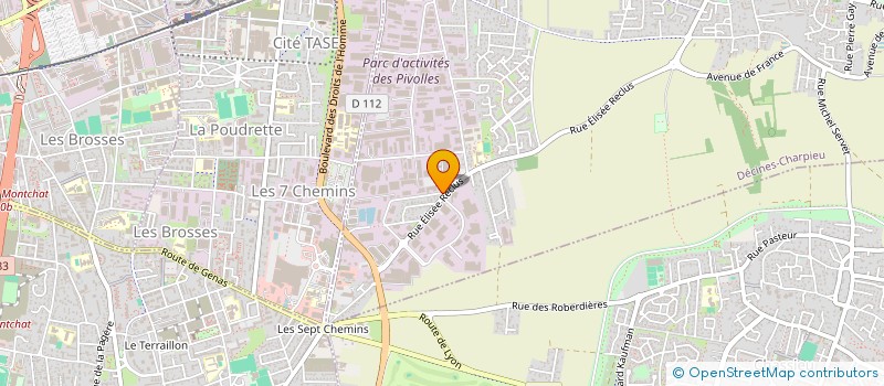 localisation de l'entreprise REGULATION FRANCE SARL à DECINES-CHARPIEU