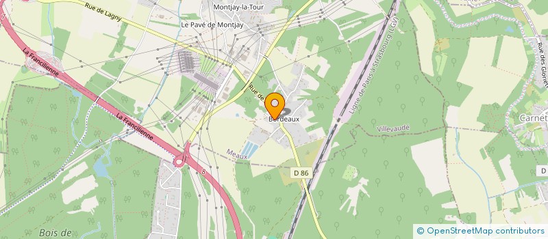 localisation de l'entreprise REGULEC à VILLEVAUDE