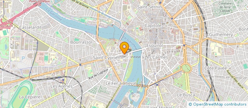localisation de l'entreprise REGULUS à TOULOUSE
