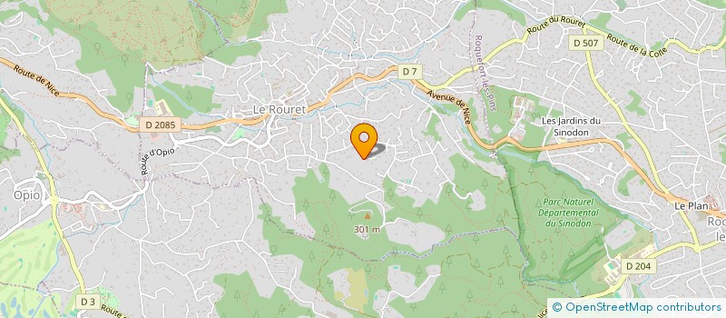 localisation de l'entreprise REGULUS  LE ROURET