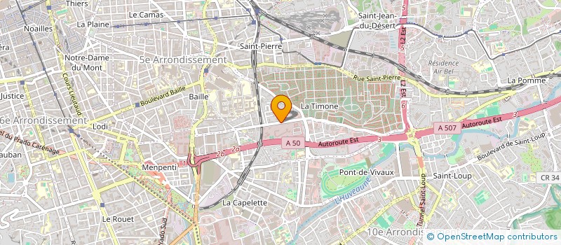 localisation de l'entreprise REGULUS GLOBAL CONSULTING à MARSEILLE
