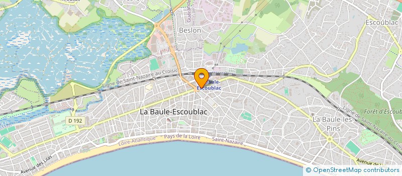 localisation de l'entreprise REGWATCH CONSULTING à LA BAULE-ESCOUBLAC