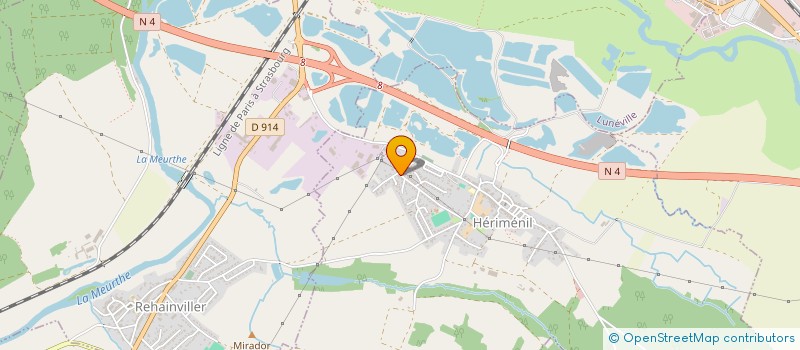 localisation de l'entreprise REHA FRANCE  HERIMENIL