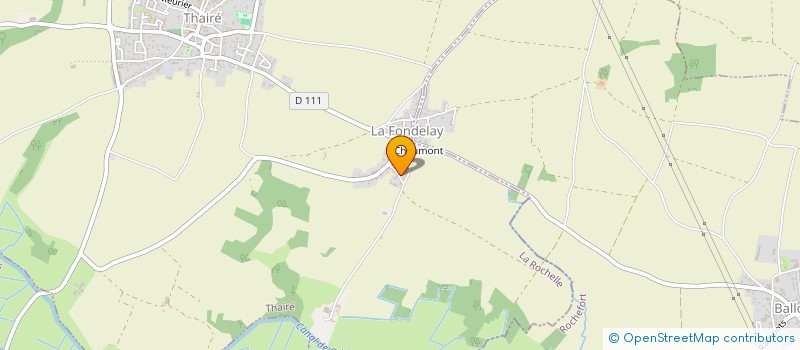 localisation de l'entreprise REHA S.I  THAIRE