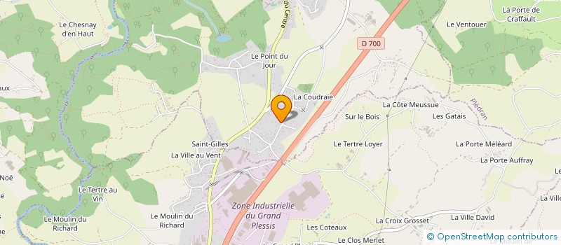 localisation de l'entreprise REHA SINISTRE  SAINT-JULIEN