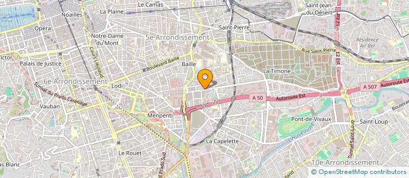 localisation de l'entreprise REHAB 3000 à MARSEILLE