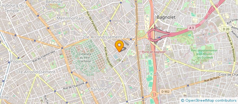 localisation de l'entreprise REHABAIL  PARIS