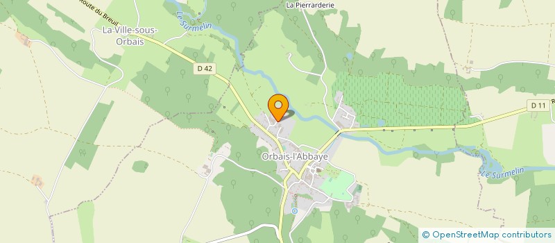 localisation de l'entreprise REHABILITATION CAVES ET CELLIERS CHAMPENOIS R3C à ORBAIS-L'ABBAYE
