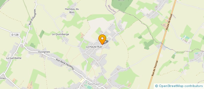 localisation de l'entreprise REHABITAT  NOMAIN