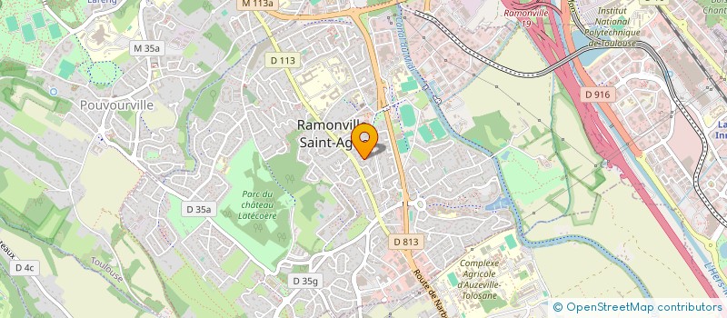 localisation de l'entreprise REHABITS à RAMONVILLE-SAINT-AGNE