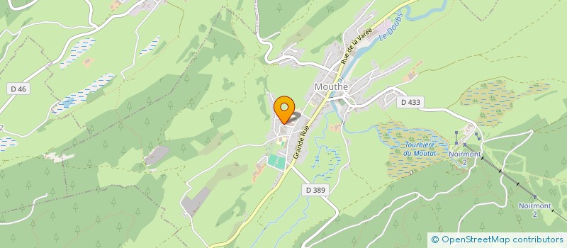 localisation de l'entreprise REHABLAND  MOUTHE