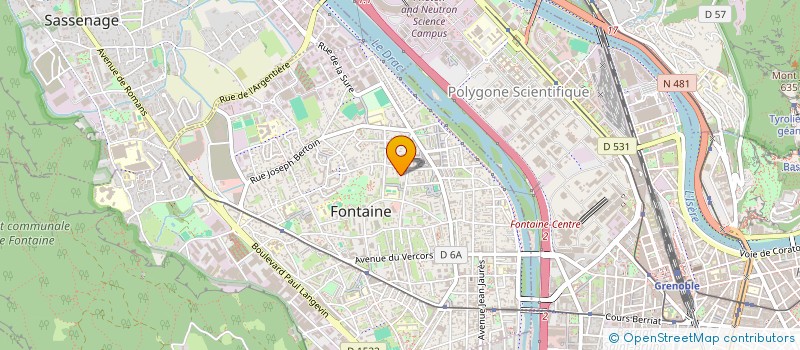 localisation de l'entreprise REHAILIA  FONTAINE