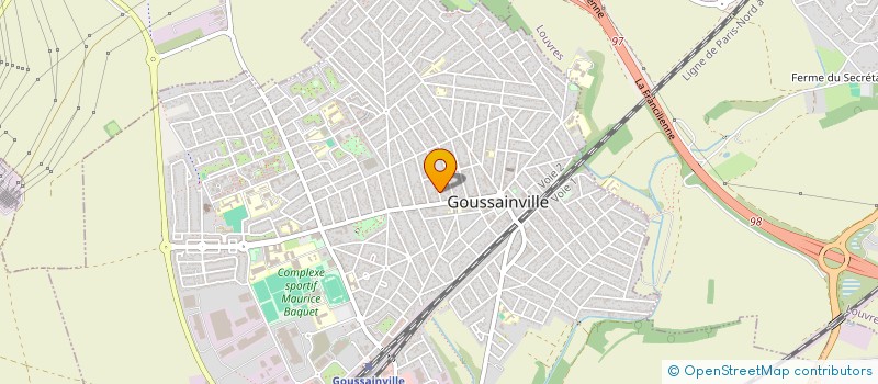 localisation de l'entreprise REHALYS à GOUSSAINVILLE