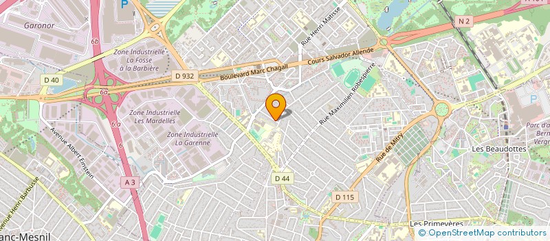 localisation de l'entreprise REHAM NOOR à AULNAY-SOUS-BOIS